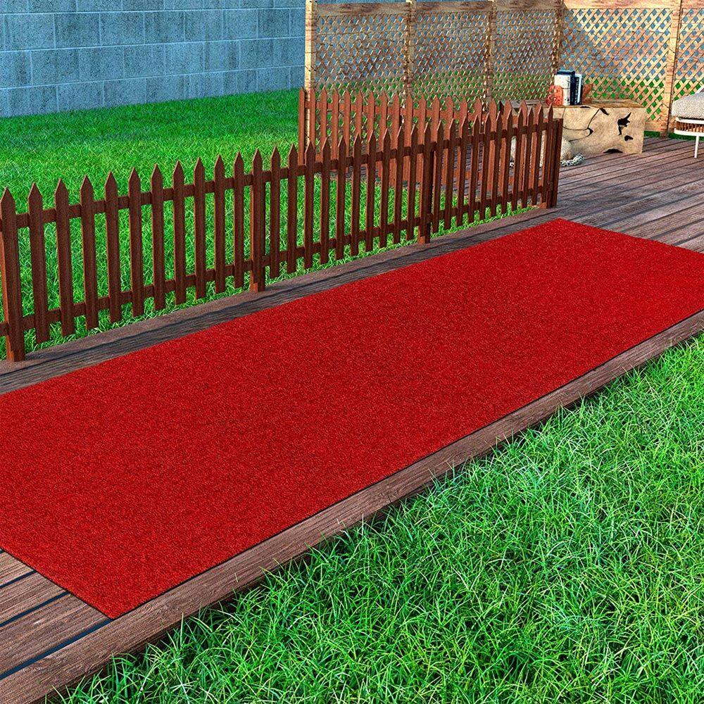 Kırmızı Çim Halı 8 mm