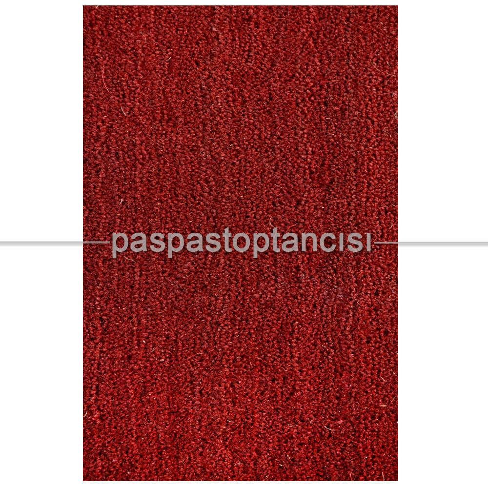 Koko Kıl Paspas Pvc Tabanlı Bordo