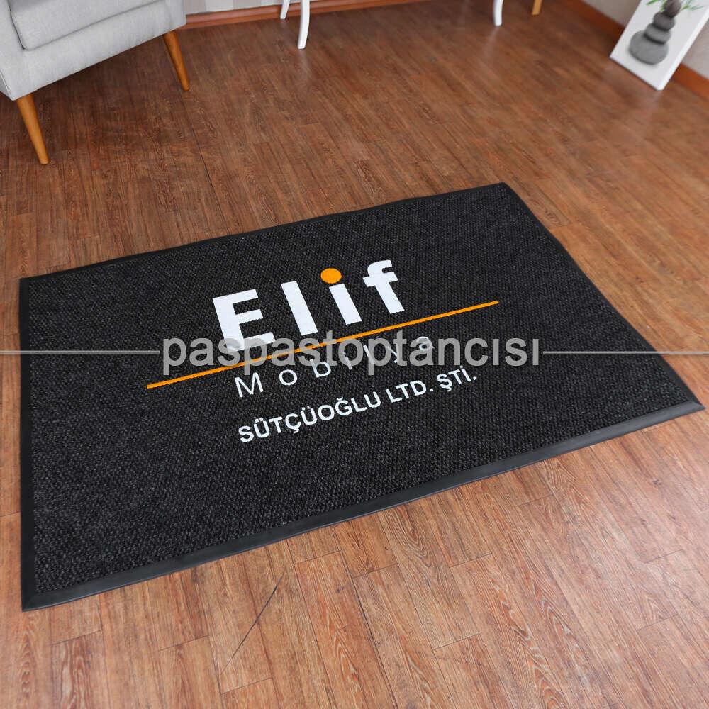 Mobilya Firmaları için Logolu Siyah Paspas