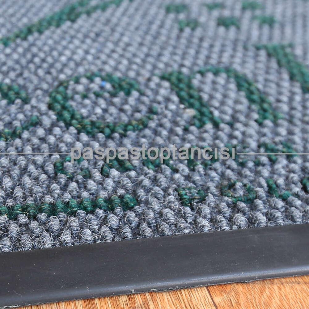 Otellere Özel Logolu Gri Paspas