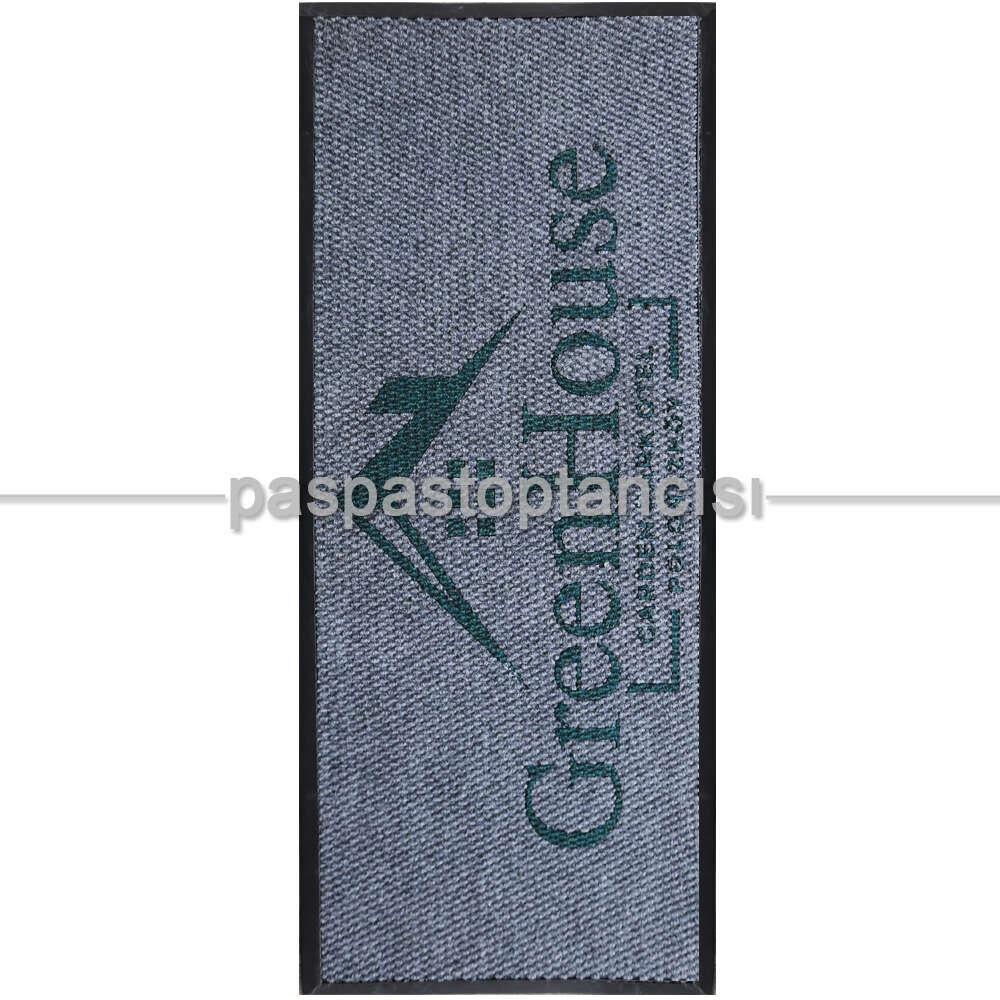 Otellere Özel Logolu Gri Paspas