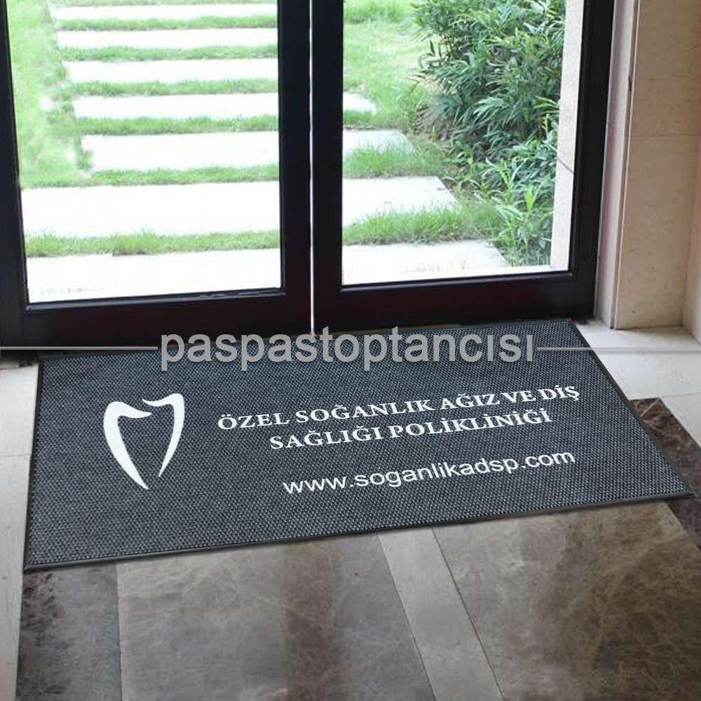 Polikliniklere Özel Logolu Paspas