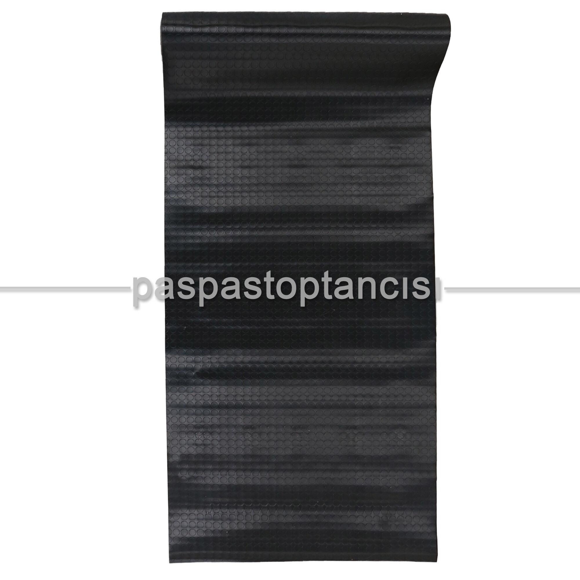 Siyah Pvc Kalın Paralı 1.6 mm Paspas Muşamba Zemin, Otomobil, Ofis, Yer Döşemesi