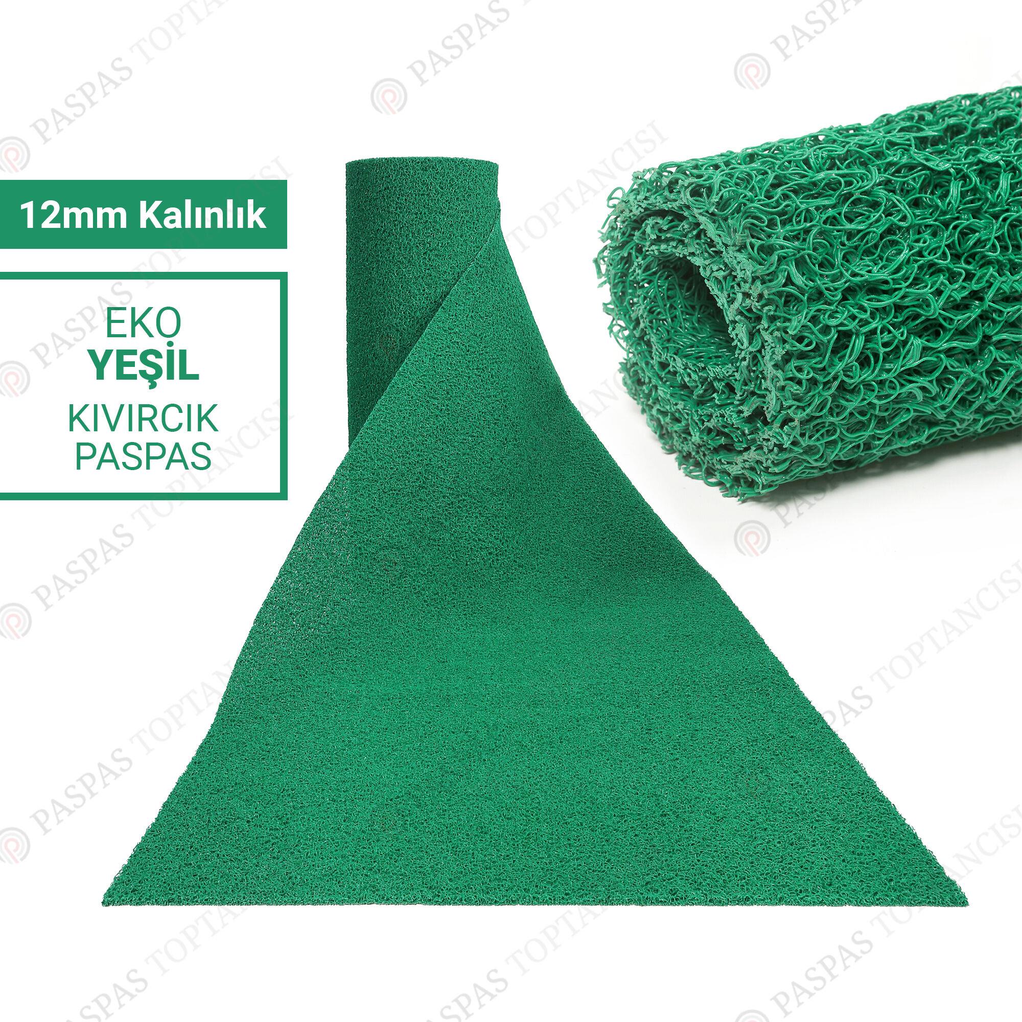 Toptan Kıvırcık Paspas 12 mm Yeşil