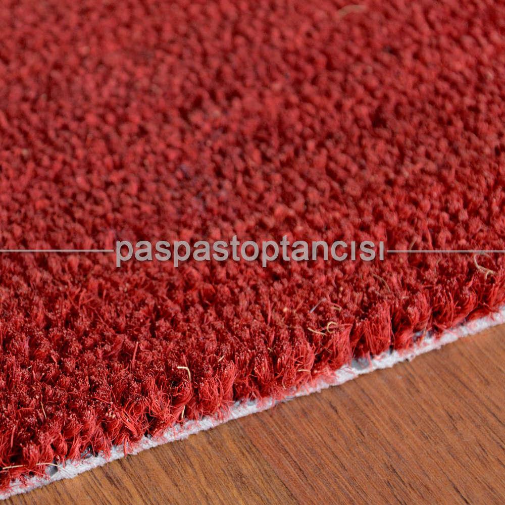 Toptan Rulo Koko Kıl Paspas Pvc Tabanlı Bordo