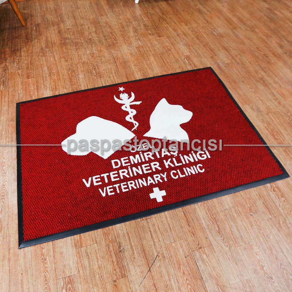 Veteriner Klinikleri için Logolu Paspas