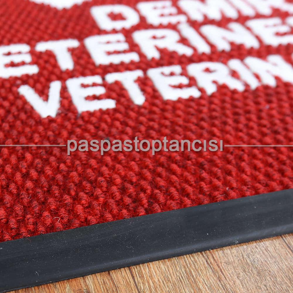 Veteriner Klinikleri için Logolu Paspas