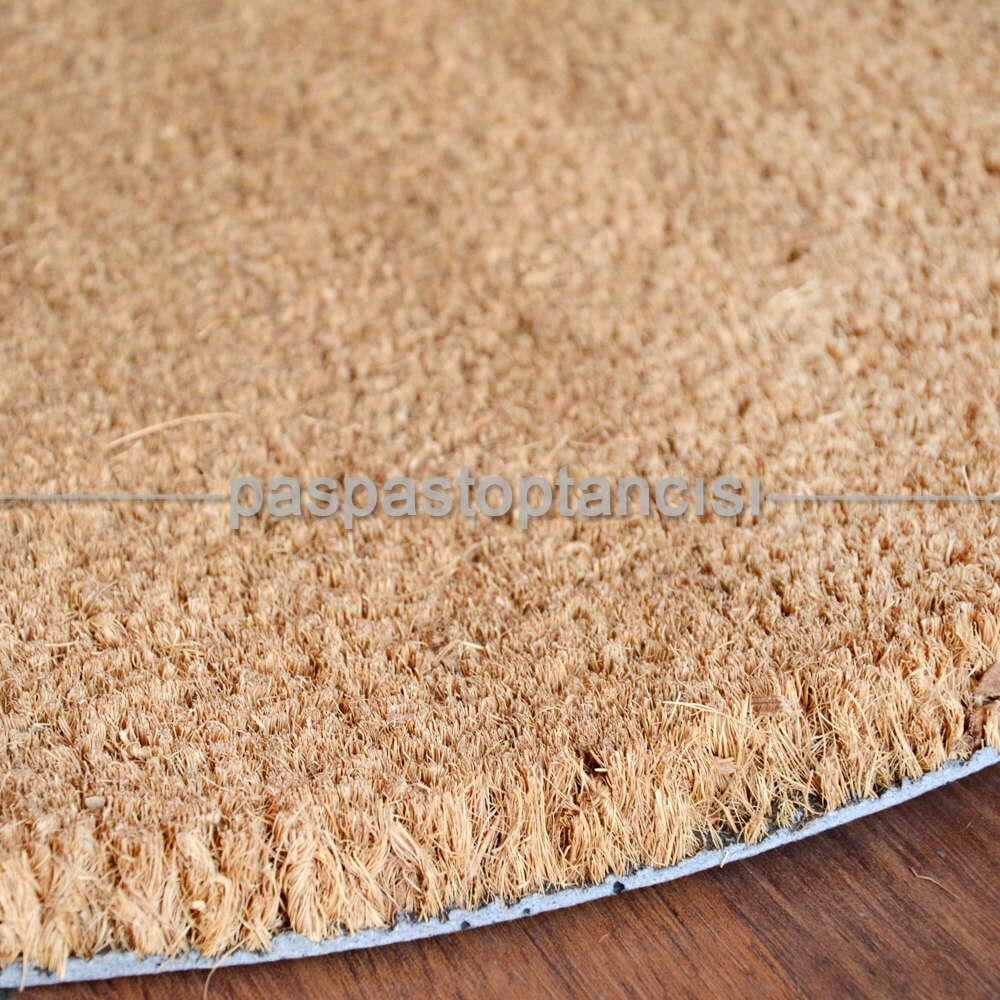 Yarım Ay Koko Kıl Paspas Pvc Tabanlı