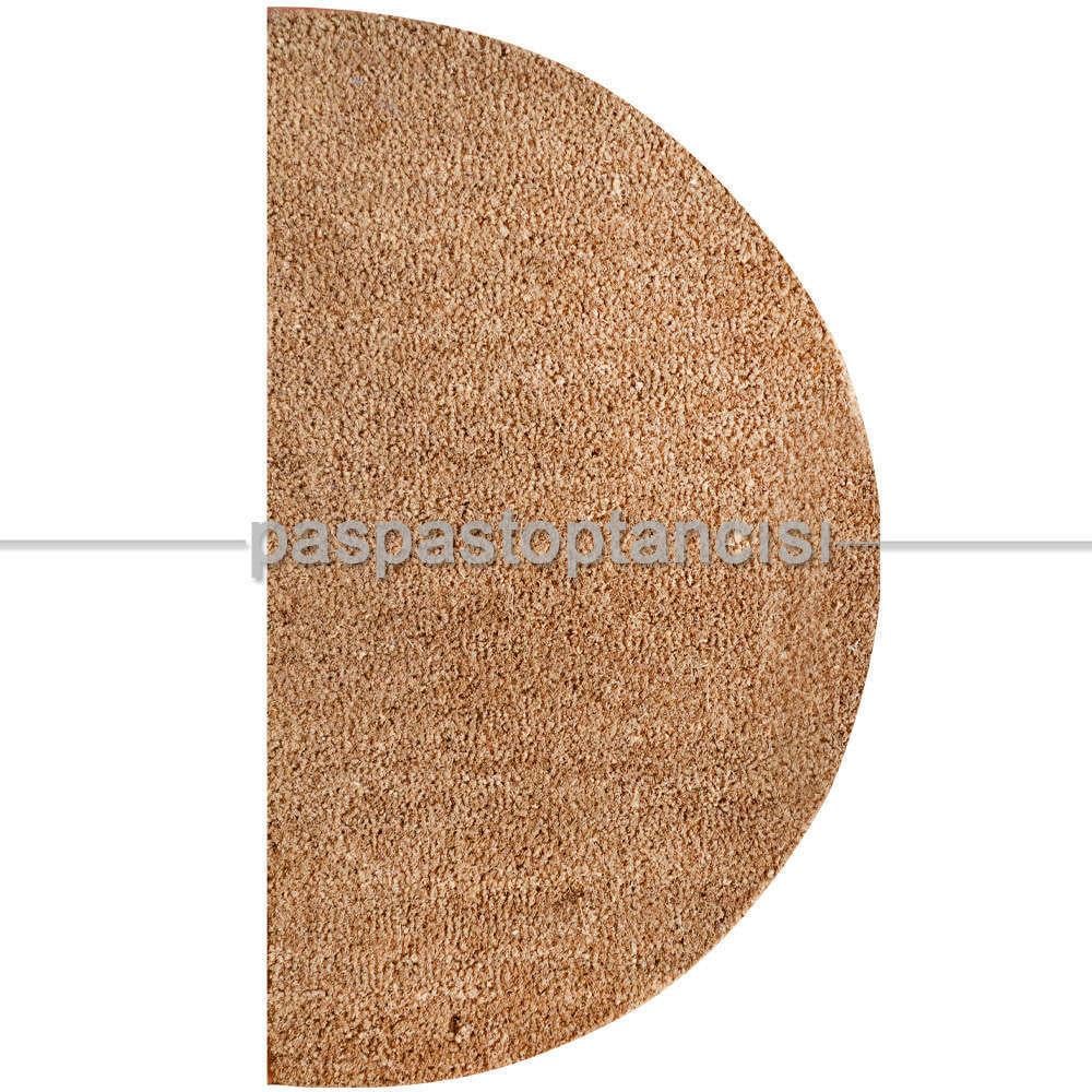 Yarım Ay Koko Kıl Paspas Pvc Tabanlı