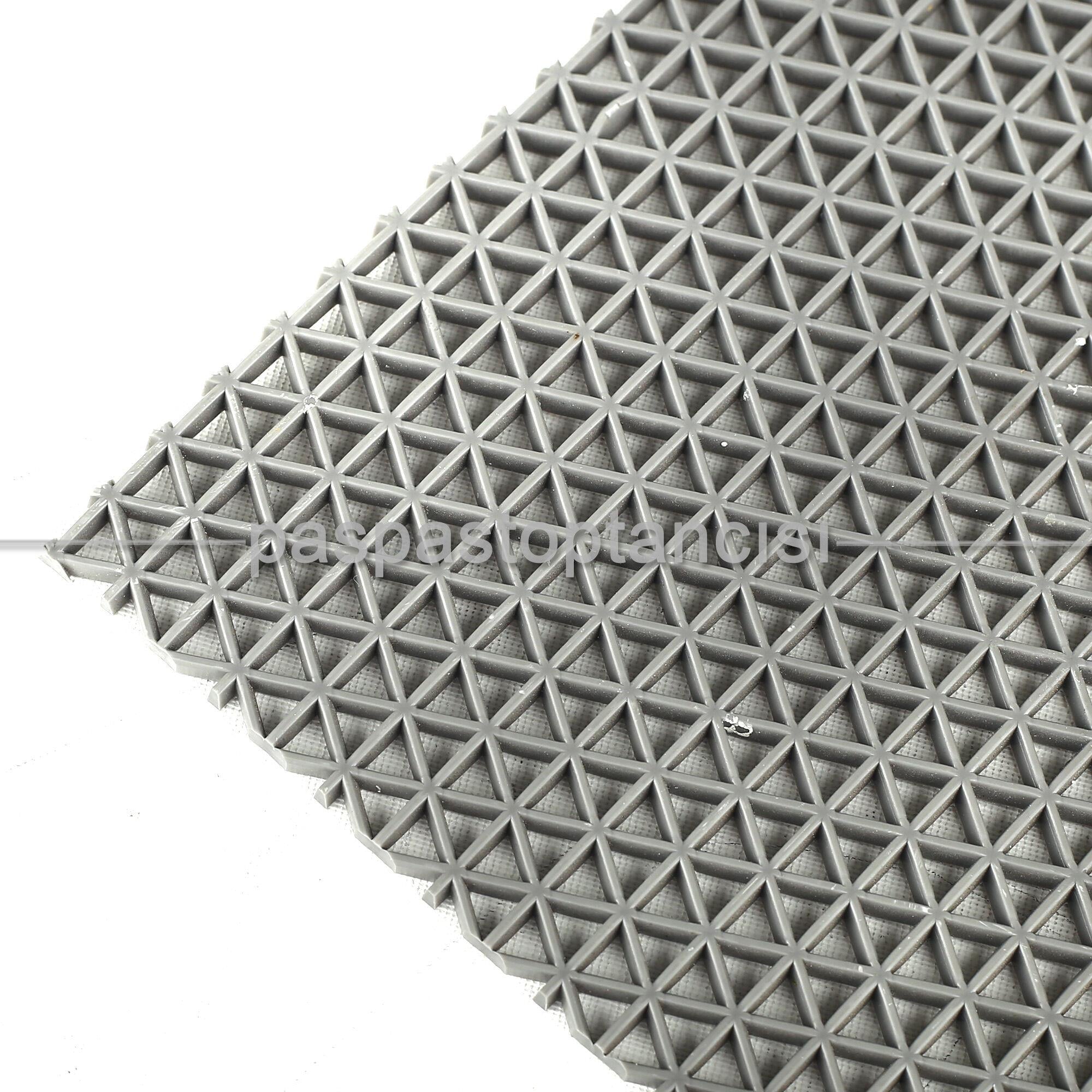 Yıldız Z Mat Islak Zemin Paspası Normal 5 mm Gri