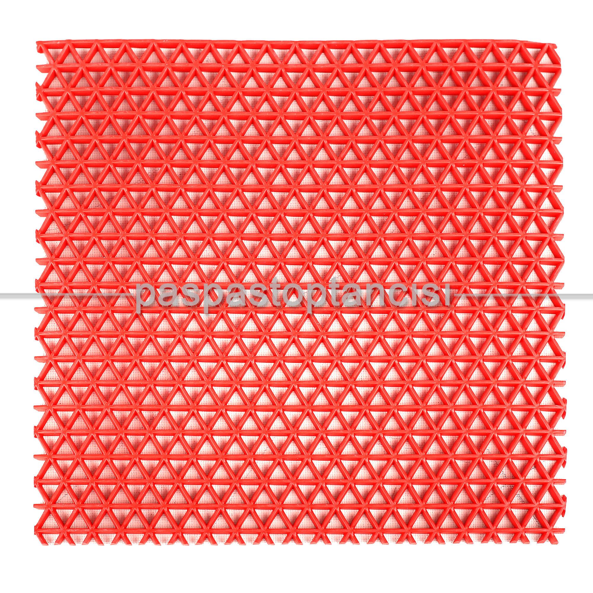 Yıldız Z Mat Islak Zemin Paspası Normal 5 mm Kırmızı