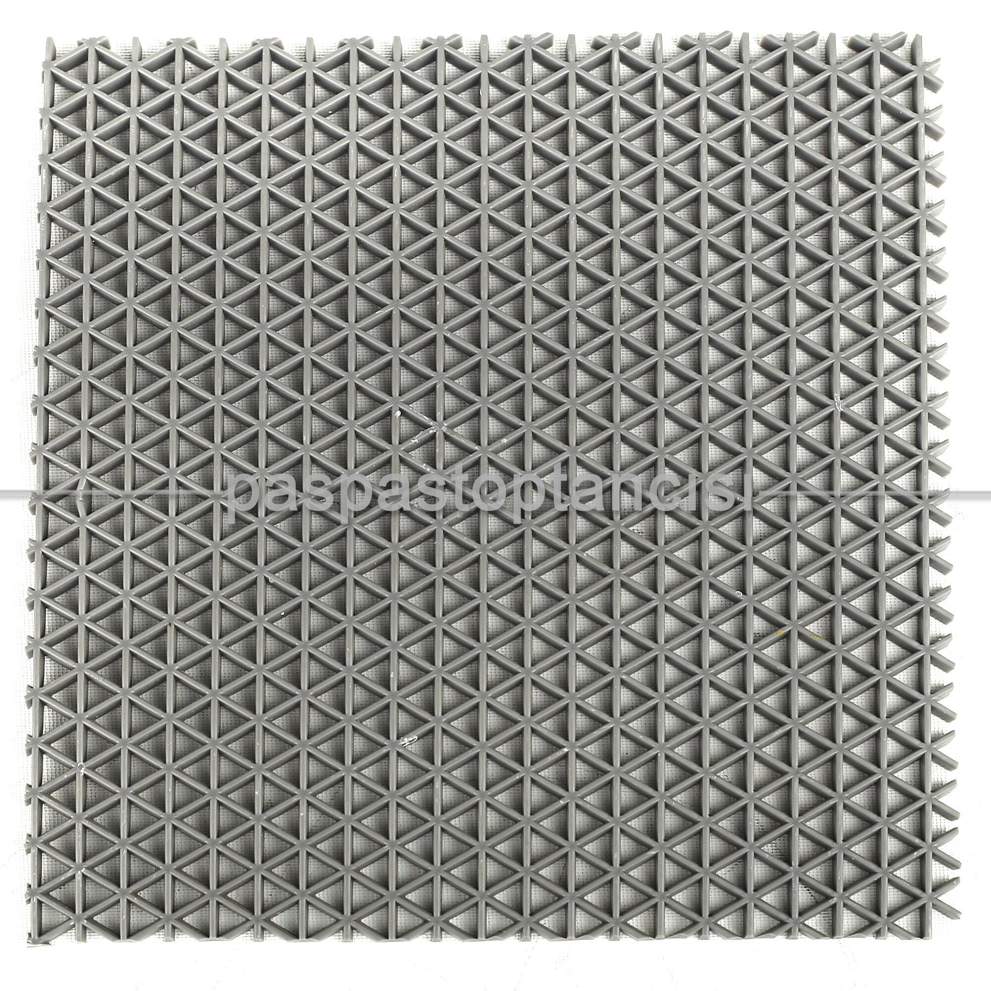 Yıldız Z Mat Islak Zemin Paspası Normal 5 mm Gri