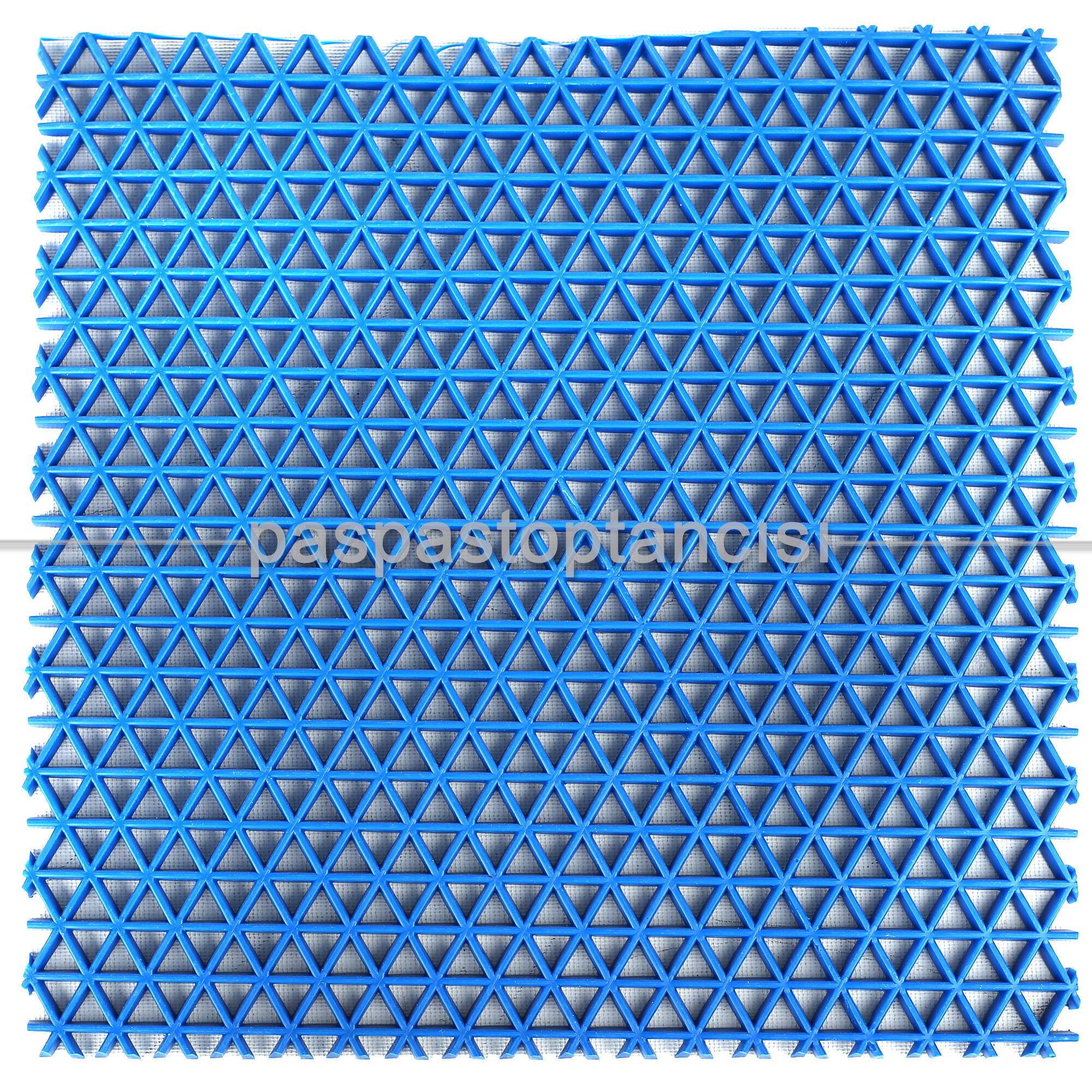 Yıldız Z Mat Islak Zemin Paspası Normal 5 mm Mavi