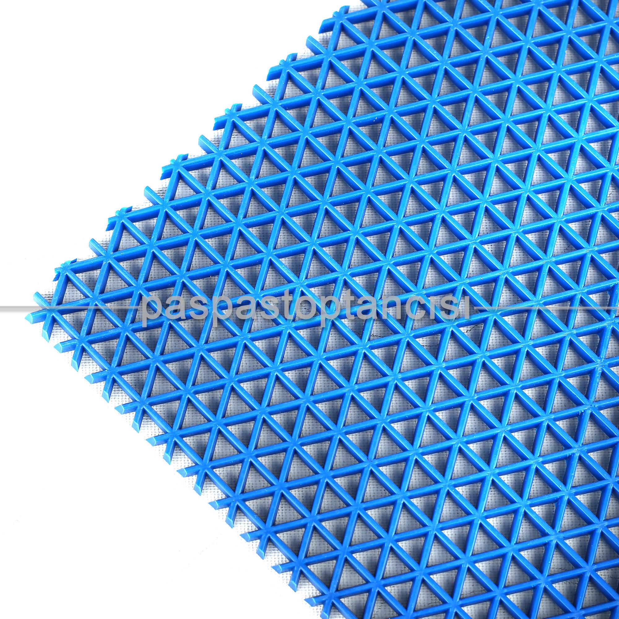 Yıldız Z Mat Islak Zemin Paspası Normal 5 mm Mavi