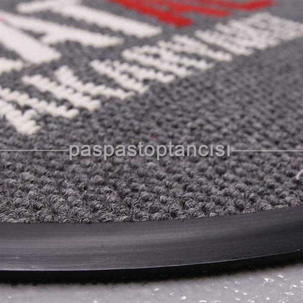 Akaryakıt Firmaları için Logolu Yuvarlak Paspas