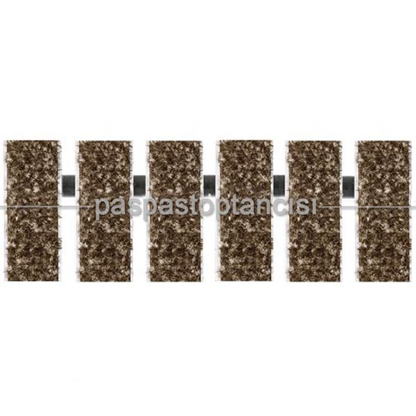 Alüminyum Paspas Exclusive Halı Fitilli UM3000 Bej