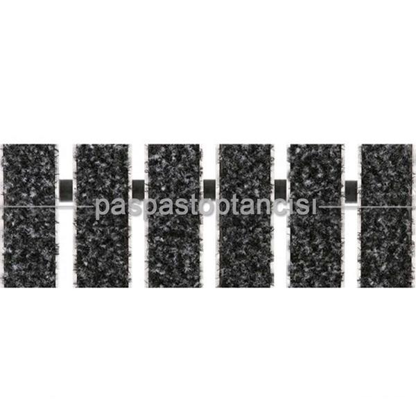 Alüminyum Paspas Exclusive Halı Fitilli UM3000 Gri