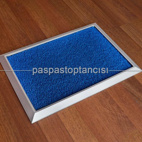 Alüminyum Paspas Kıvırcık Hijyen Paspas HM1000 Mavi