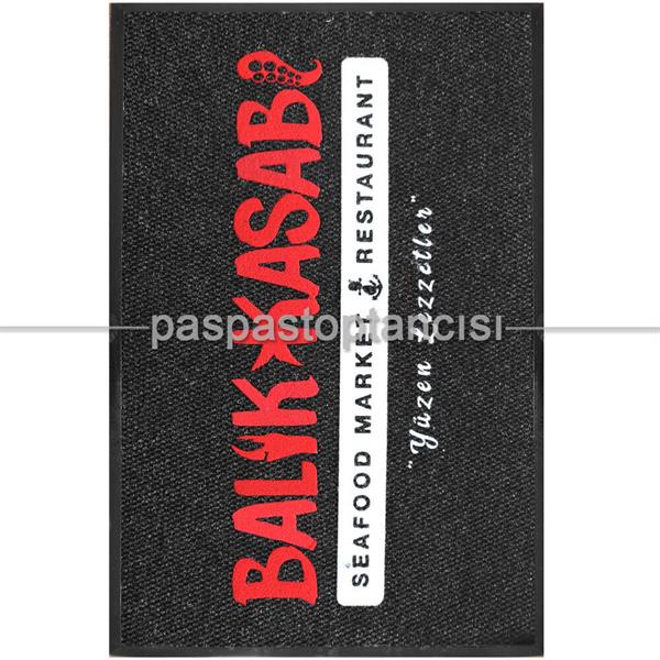 Balık Restaurantları için Logolu Paspas