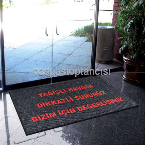 Benzin İstasyonları için Logolu Paspas