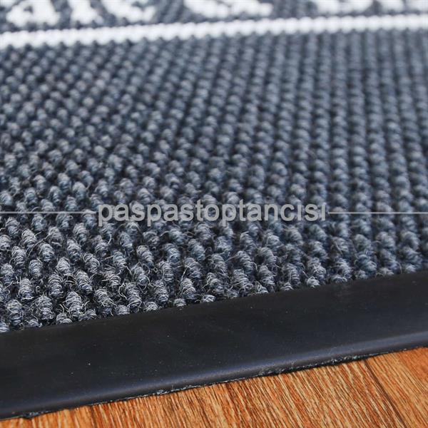 Cafe ve Restaurant Logolu Gri Paspas