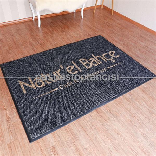 Cafe ve Restaurant Logolu Halı Paspas