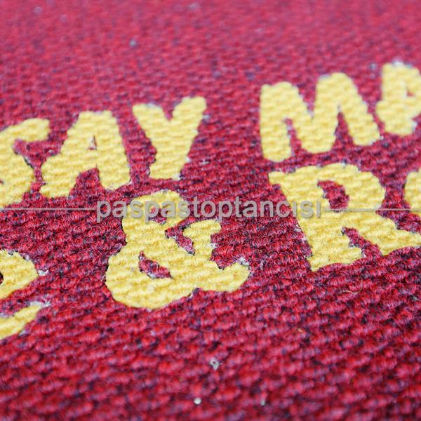 Cafe ve Restaurant Logolu Paspas