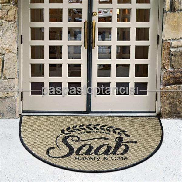 Cafelere Özel Logolu Paspas