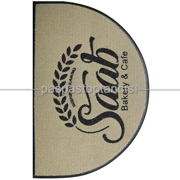 Cafelere Özel Logolu Paspas