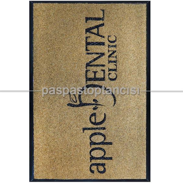 Diş Klinikleri için Logolu Koko Paspas