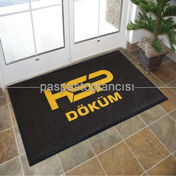 Döküm Firmaları için Logolu Paspas