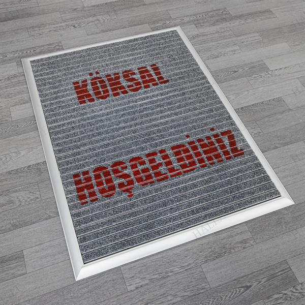 Firmalara Özel Logolu Alüminyum Paspas