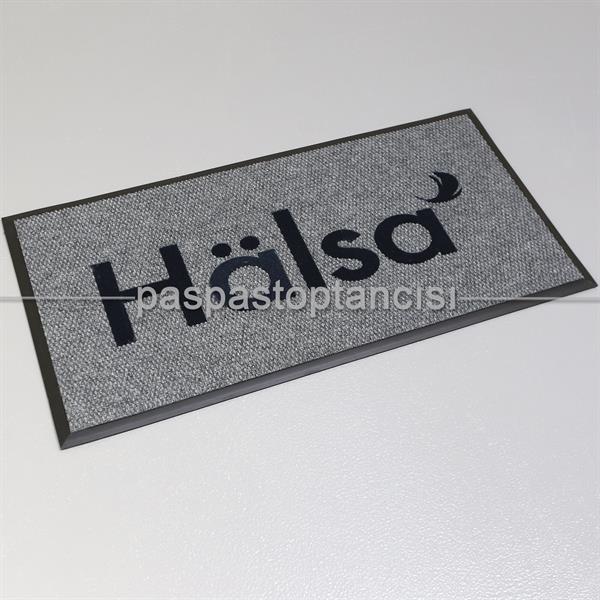 Firmalara Özel Logolu Gri Paspas