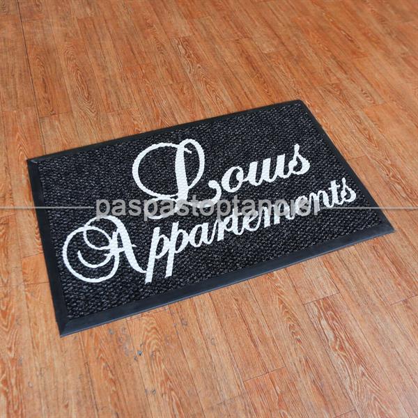 Firmalara Özel Logolu Siyah Paspas