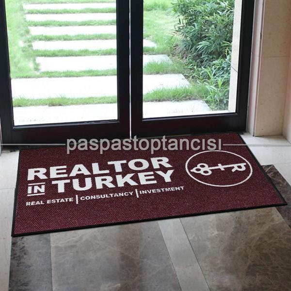 Gayrimenkul Firmaları için Logolu Paspas