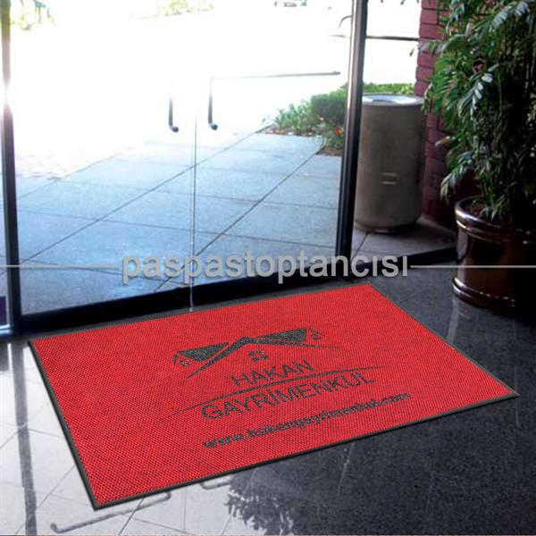 Gayrimenkul Firmaları için Logolu Paspaslar