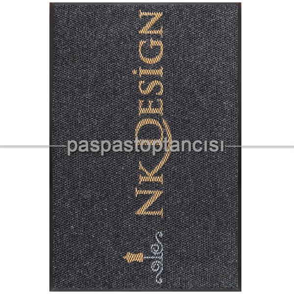 Giyim Firmaları için Logolu Siyah Paspas