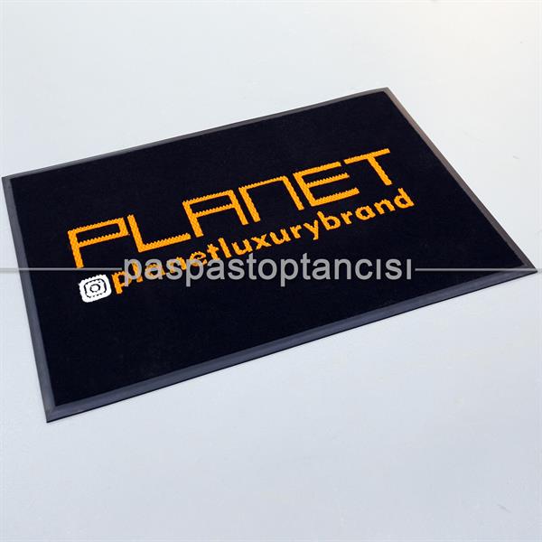 Giyim Firmalarına Özel Logolu Siyah Koko Paspas