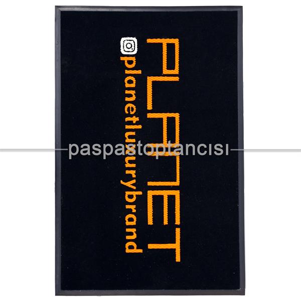 Giyim Firmalarına Özel Logolu Siyah Koko Paspas