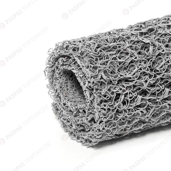 Gri Kıvırcık Paspas 12 mm