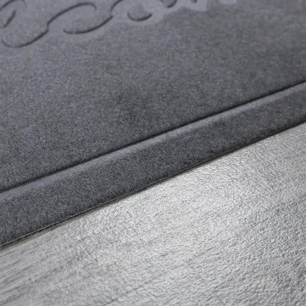 Kabartmalı Welcome Gri Kapı Paspası