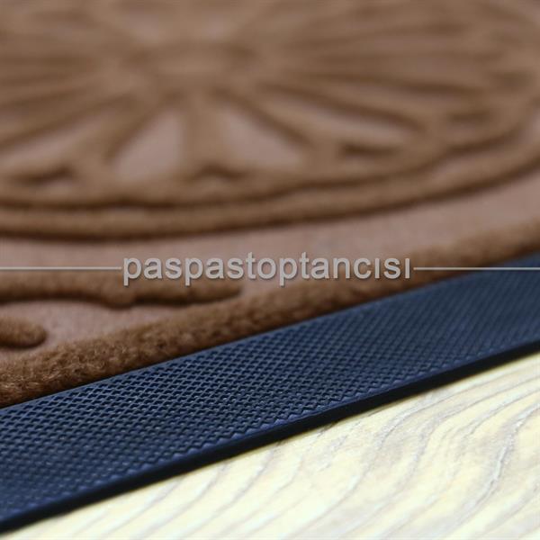 Kapı Paspası Halı Paspas Papatya Kahve