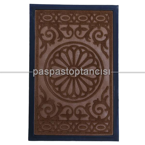 Kapı Paspası Halı Paspas Papatya Kahve