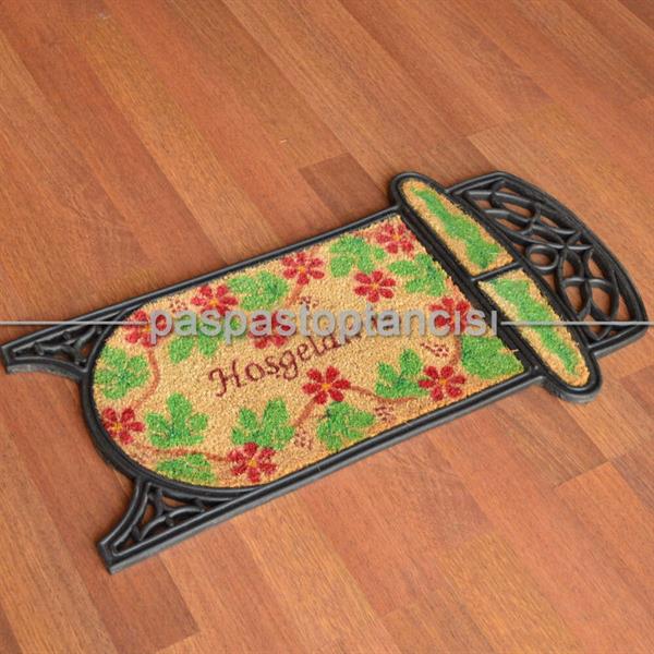 Kapı Paspası Kokolu Ferforje Paspas 664-02