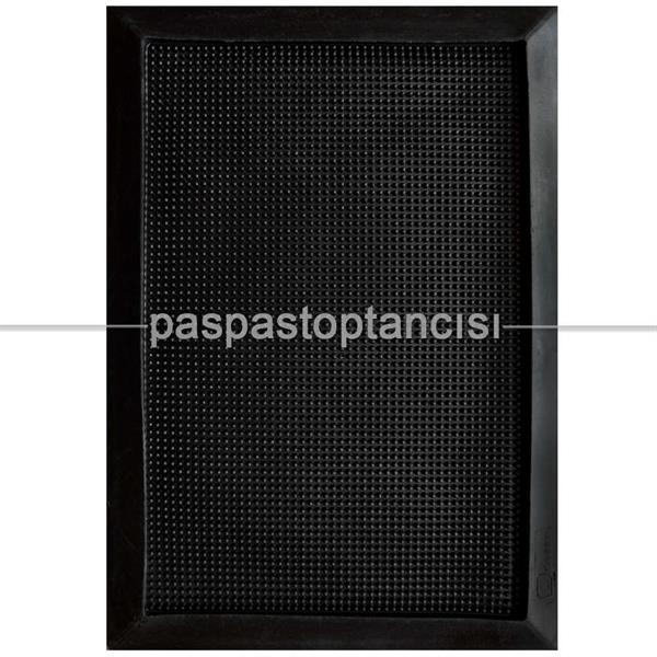 Kauçuk Hijyen Paspas Siyah