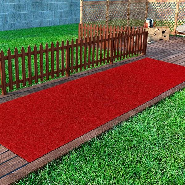 Kırmızı Çim Halı 8 mm