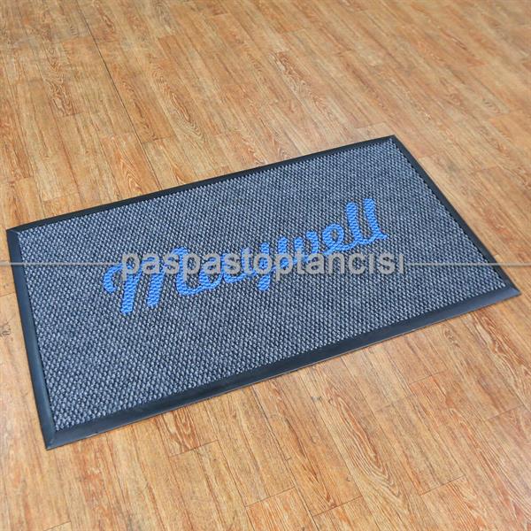 Kişilere Özel Logolu Gri Paspaslar