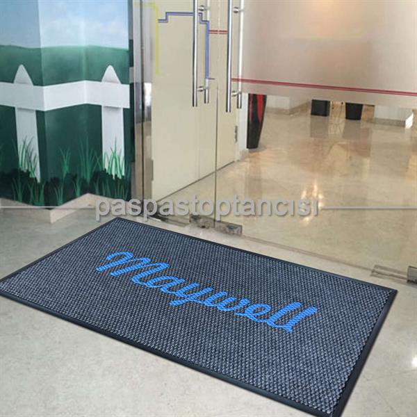 Kişilere Özel Logolu Gri Paspaslar