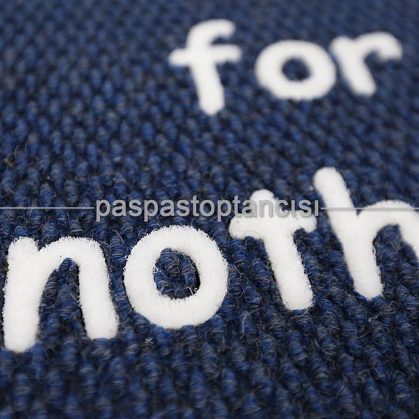 Kişilere Özel Logolu Lacivert Paspas