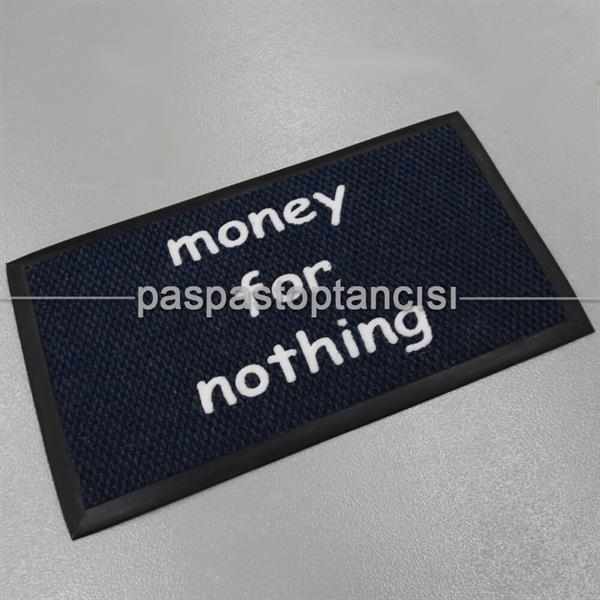 Kişilere Özel Logolu Lacivert Paspas